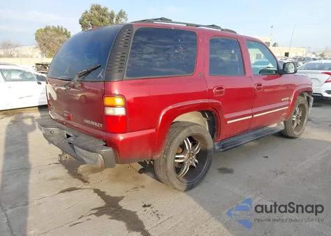 2002 Chevrolet Tahoe Lt из США, поврежденный, VIN 1GNEK13T62J227449